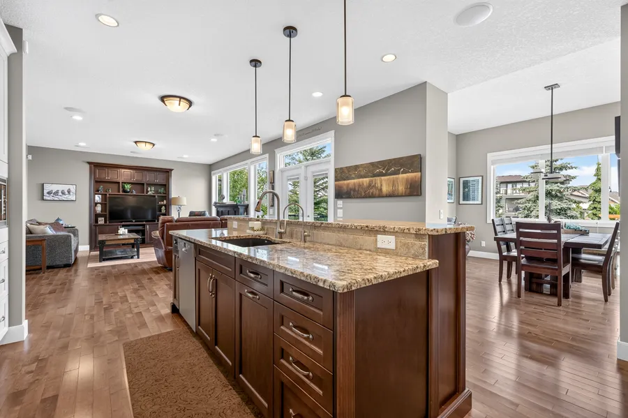 Open-concept main floor