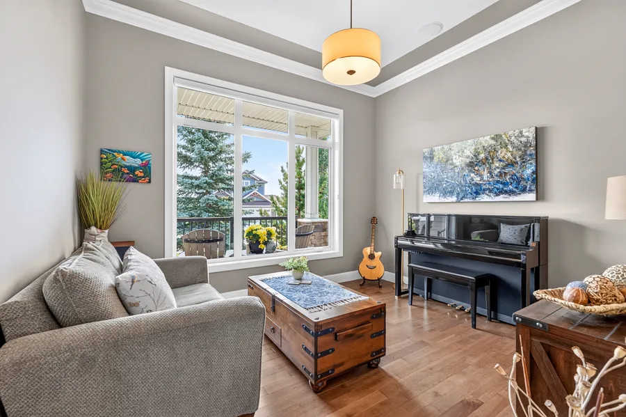 Main-floor sitting room