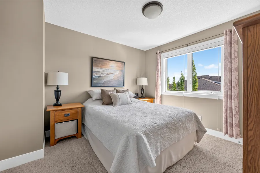 Upper-level bedroom
