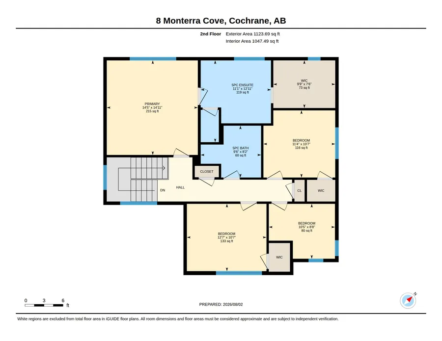 Floor plan, Second floor